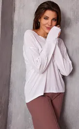 Джемпер BegiModa 4129 белый