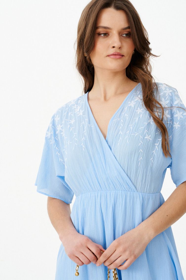 Платье PND арт. 89583 голубой