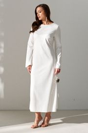 Dress Alta Moda #1055 belyj