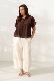 Блузка Alta Moda арт. 1090-2 коричневый