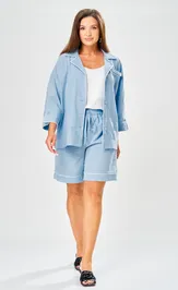 Костюм Ava fashion М-218 голубой
