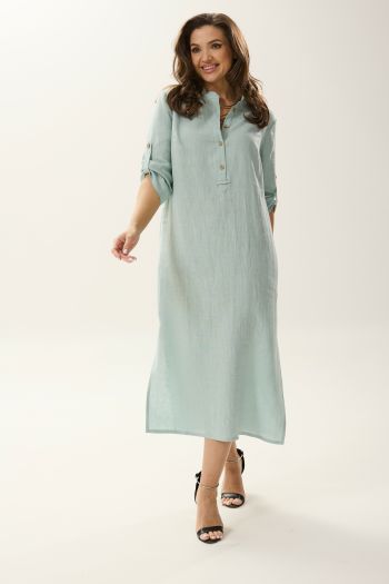 424-004 платье бирюза