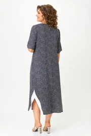 Sukienka Michel Chic #2168 temno-sinij, gorox