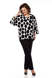 Blouson Abbi #4049 cherno-belyj