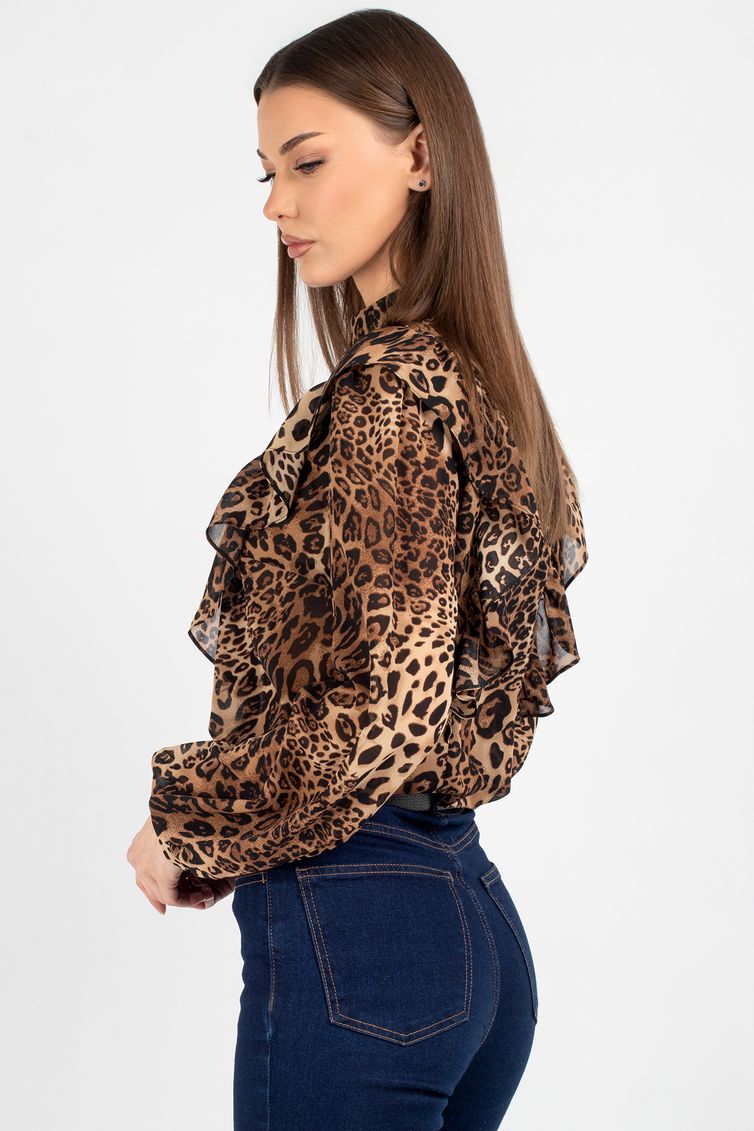Bluzka VIZAVI #815.1 leopard
