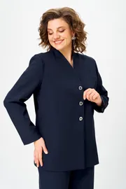 Suit Vilena-fashion #1138 temno-sinij