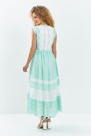 Dress Euromoda #712 myatnyj-belyj