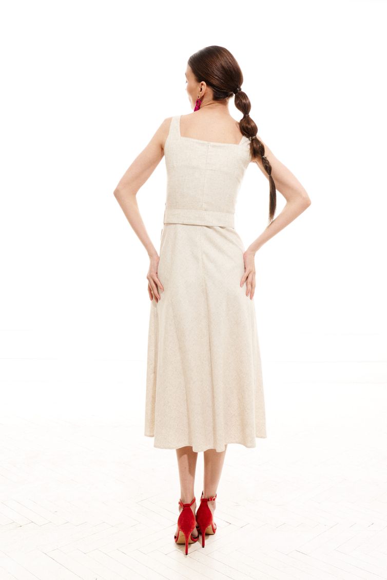 Dress Elletto Life #1995 bezh