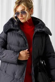 Coat Beautiful & Free #1018 grafit
