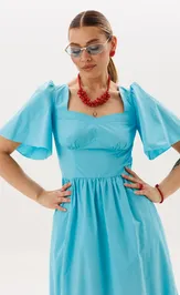 Sukienka Anelli Laurel 1866 blu san