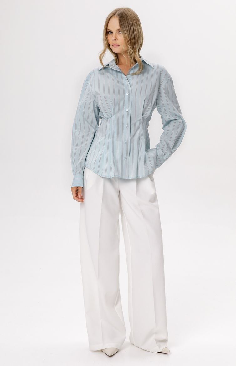 Рубашка Pirs арт. 6556 голубой