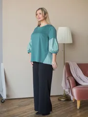 Блузка NOVITA арт. 1319 мятный