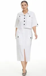 Юбка Elady 4456 белый