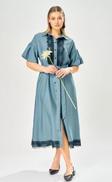 Sukienka Ava fashion M-198 dzhins