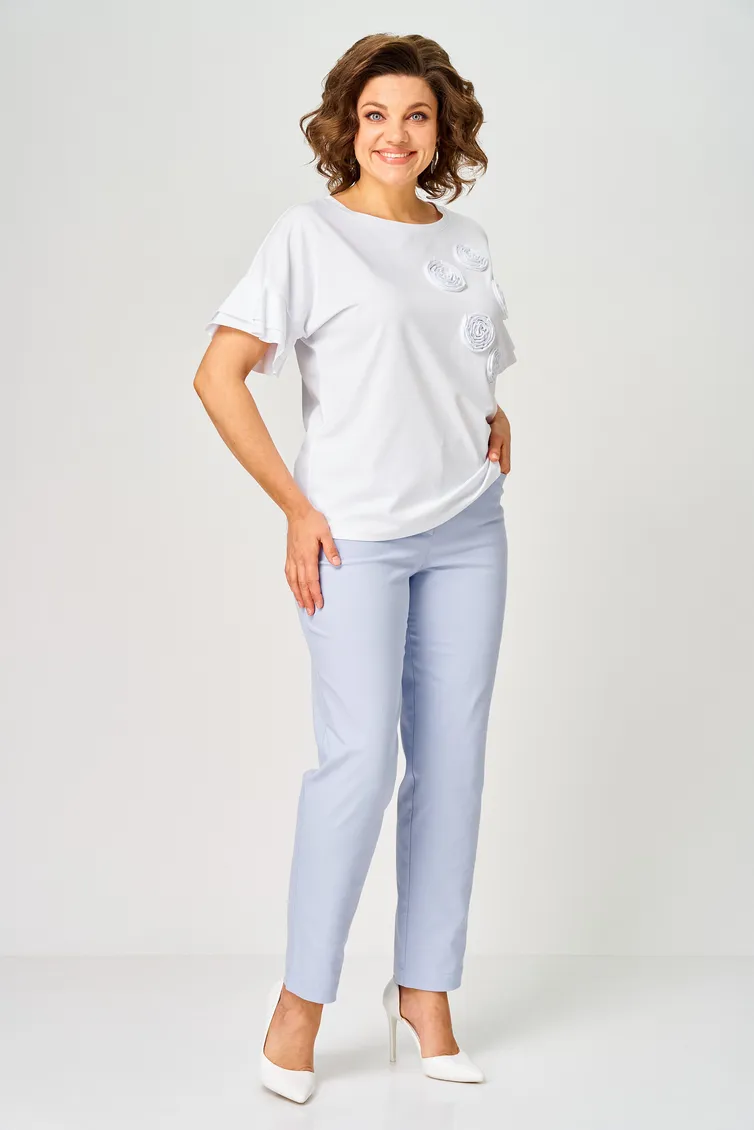 Брюки Rumoda арт. 2289 голубой