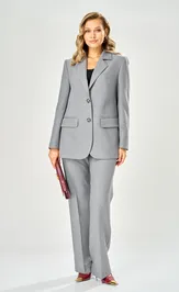 Suit Ava fashion M-232 seryj