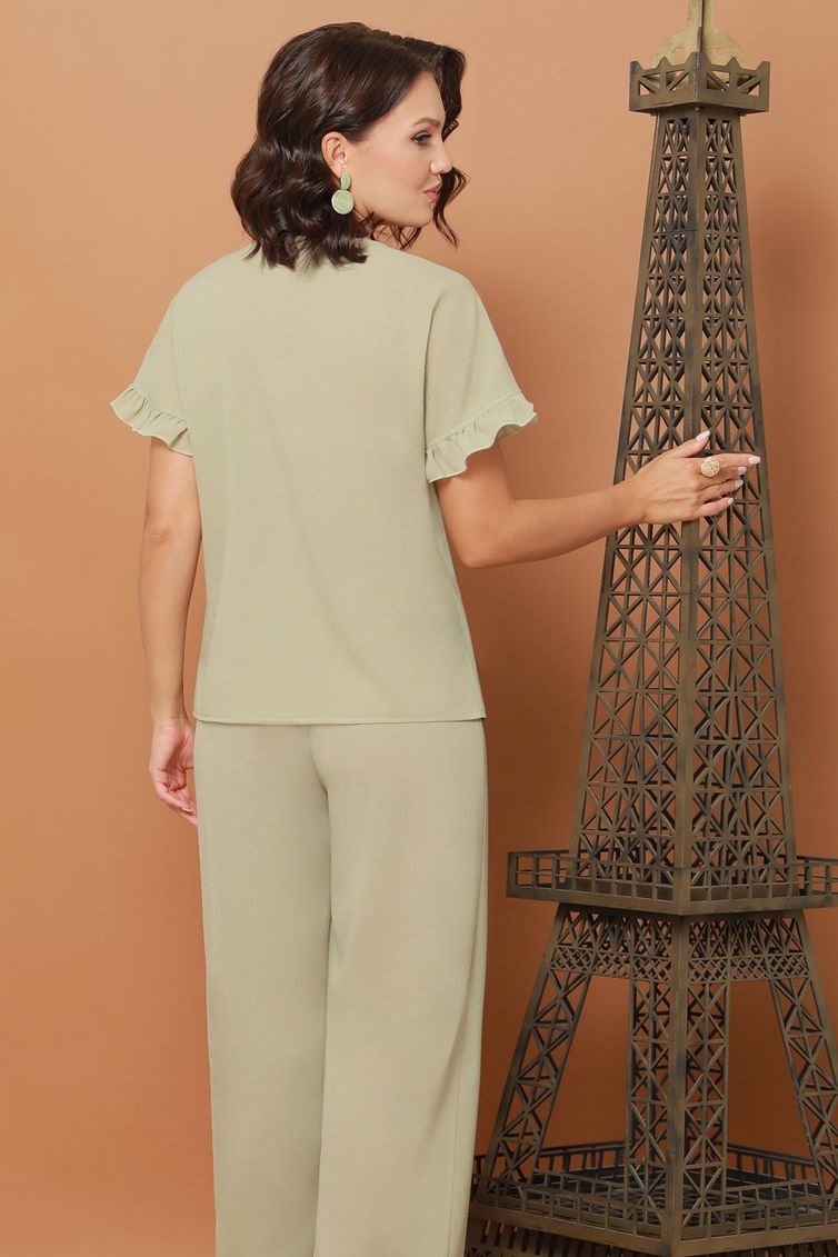 Костюм DS Trend арт. К-0869-0293 (брючный бледно-зеленый)