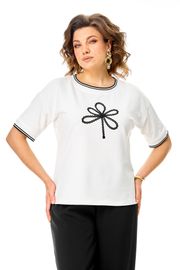 Блузки, туники Rumoda арт. 2261 молочный-черный