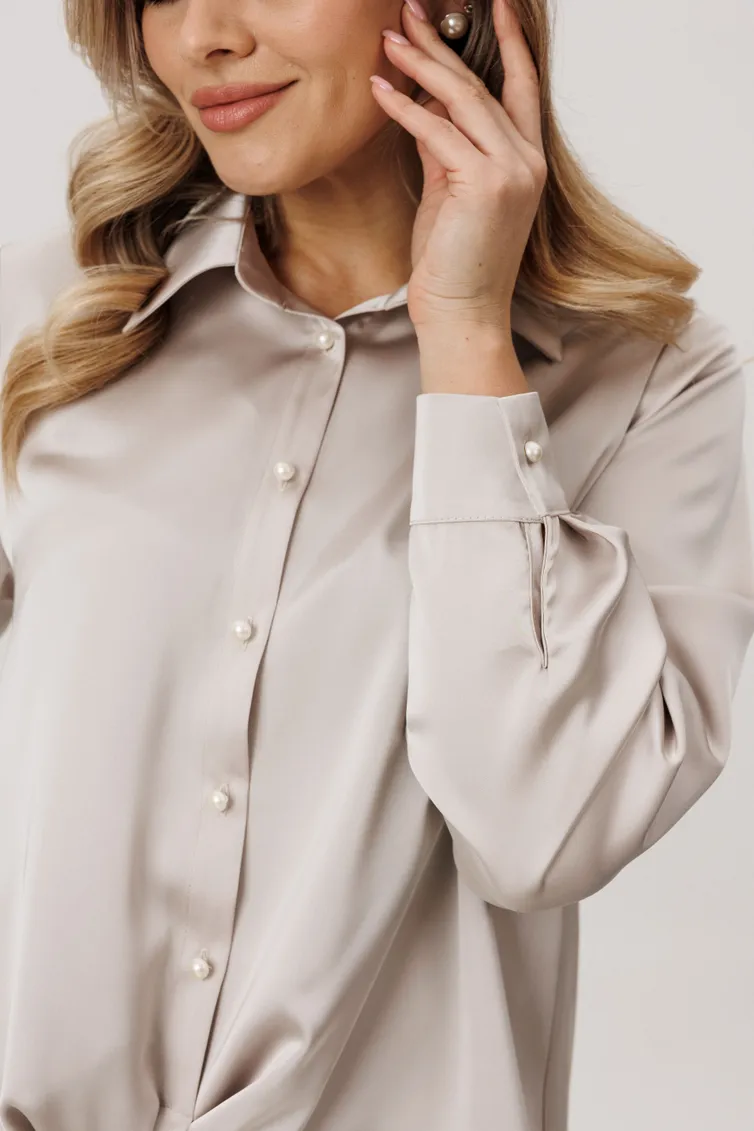 Blouse Anelli Laurel #1663 rechnoj zhemchug