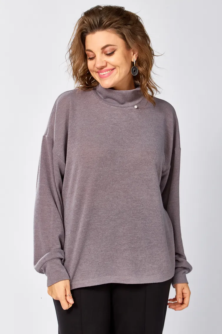 Лонгслив BegiModa #4156 fioletovyj pepel