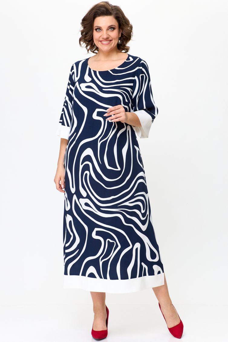 Платье Karina Delux арт. М-1245 синий