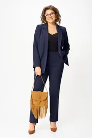 Suit Vilena-fashion #1097 sinij