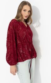 Blouse CHARUTTI Gromche slov (bordo)