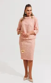 Garnitur Anastasia 1376 korallovyj