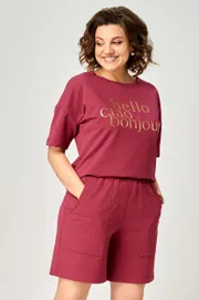 Garnitur Rumoda #2293 bordovyj