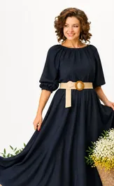 Sukienka Anastasia 1236.2 temno-sinij