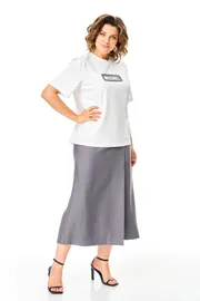 Костюм Michel Chic арт. 1336/1 белый, пепел
