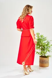 Suit Ava fashion #M-214 krasnyj