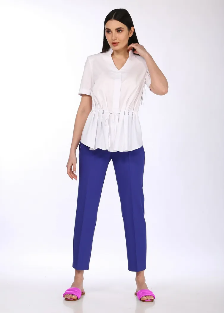 Zestaw Vilena-fashion #806 belyj+vasilek