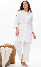 Trousers Ma Cherie 2091 belyj