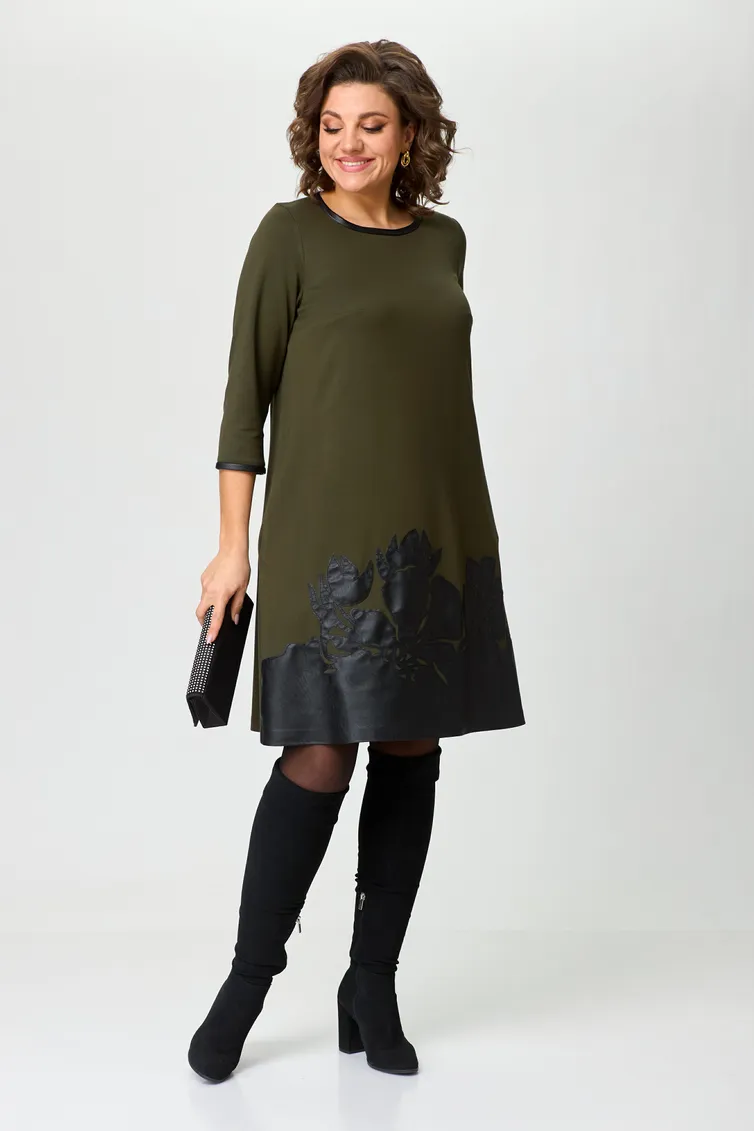 Платье Michel Chic арт. 2140 хаки