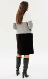 Sukienka Ma Cherie 4079 trikolor
