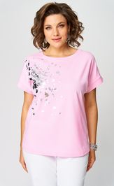 Blouses & tounics Rumoda 2252 (korotkij rukav) rozovyj