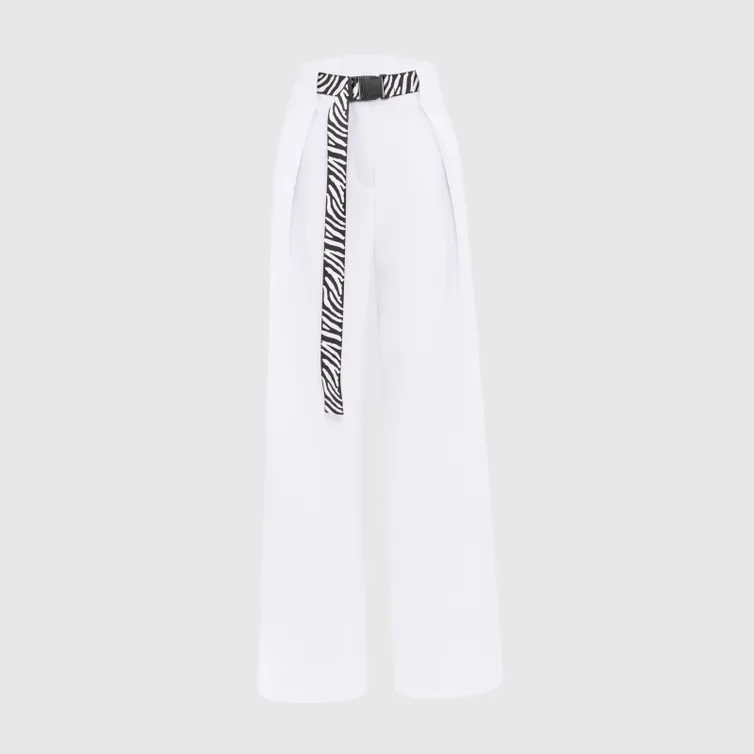Spodnie CHARUTTI #Lifestyle (white, s poyasom)