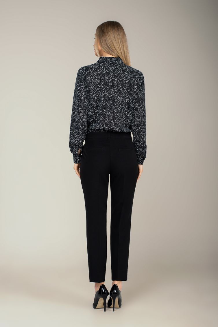 Blouse MARIKA #442 chyorn s belym