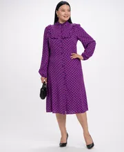 Sukienka FASHION CENTRE #V-3300/Sirenevyj v gorox