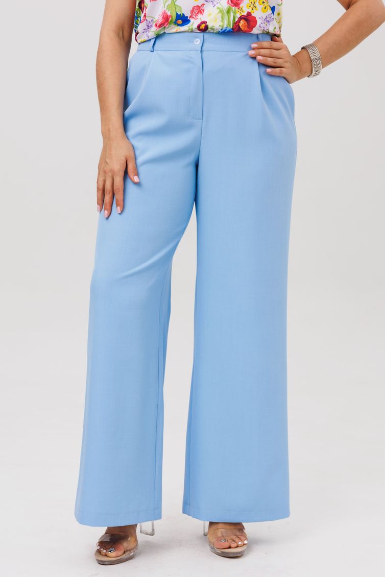 Брюки Anelli Laurel арт. 1702.1 голубая гортензия