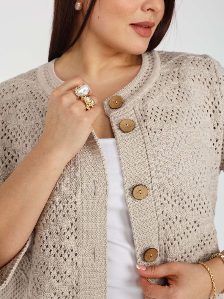 Кардиган BONADI арт. 2178 лен