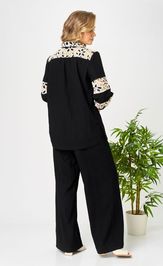 Костюм Ava fashion М-195 черный