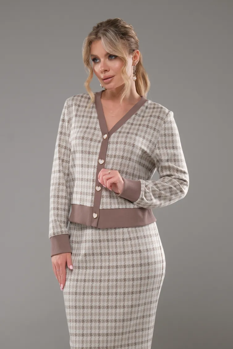 Костюм Galean Style арт. 903 бежевый
