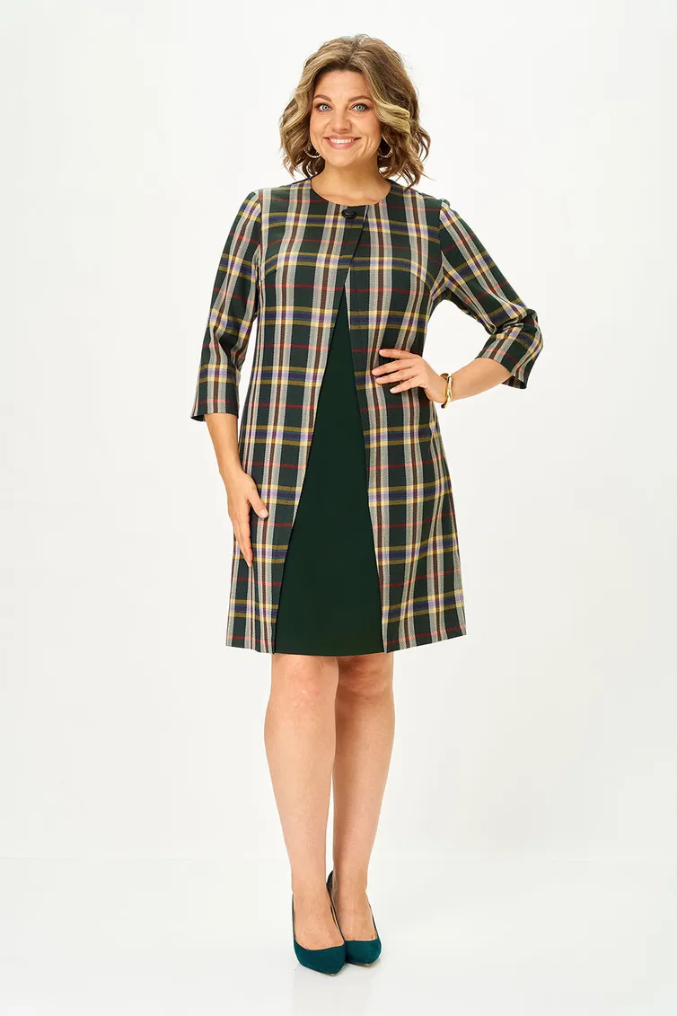 Sukienka Lady Style Classic #2090 Zel-zhelt