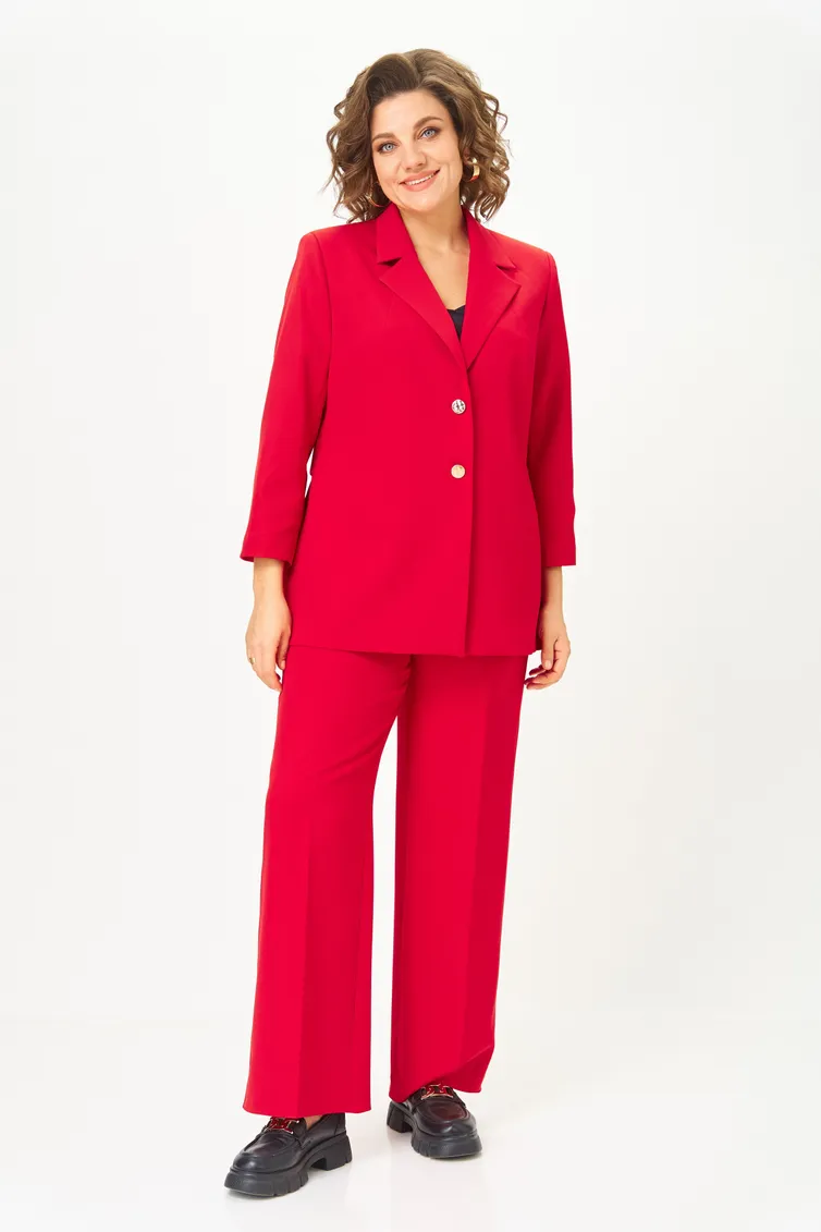 Suit Vilena-fashion #1094 krasnyj