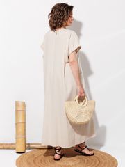 Dress Anastasia MAK #1326 bezhevyj