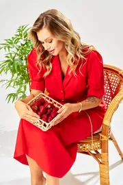 Suit Ava fashion #M-214 krasnyj