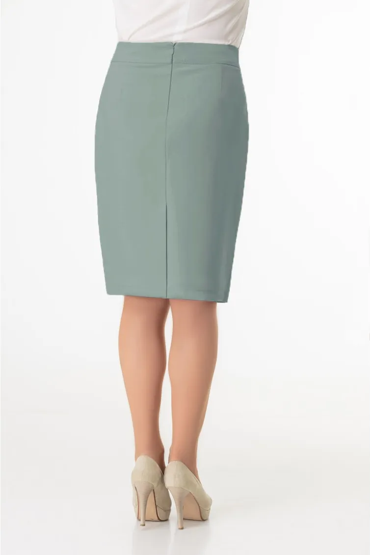 Spódnica Elite Moda #3341 zel