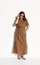 Dress Elletto Life 11140 karamelnyj